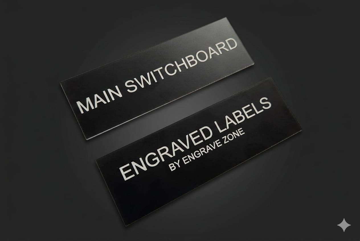 Engraved Labels from CABMAN